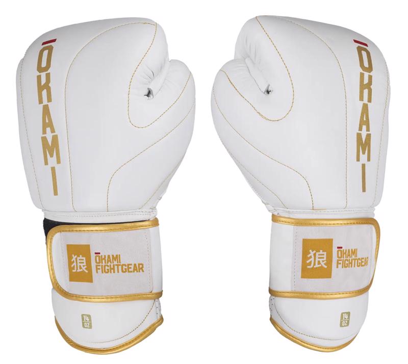 Okami fightgear GNTIA PuGAXIAS air tec -white/gold